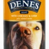 12 X Denes Light With Chicken & Liver + Herbs Wet Dog Food 400g -Pawfect Sales Store 11980