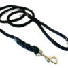 KJK Ropeworks Clip & Ring Clip Lead Black -Pawfect Sales Store 15423