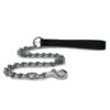 Ancol Heritage Extra Heavy Chain Lead With Leather Handle Black 80cm 2 Ancol Heritage Extra Heavy Chain Lead With Leather Handle Black 80cm -Pawfect Sales Store 155110 2