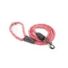Great&Small Rope Slip Lead Red With Leather -Pawfect Sales Store 211230