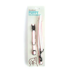 Great&Small Tiffany Puppy Collar & Lead Pink