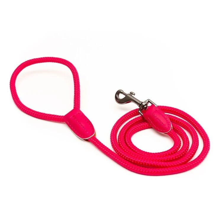 Great&Small Penrose Rope Lead Pink 3 Great&Small Penrose Rope Lead Pink