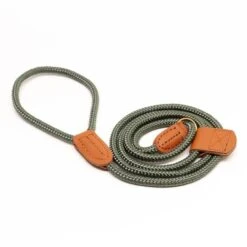 Great&Small Country Rope Slip Lead Green