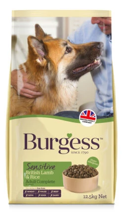 Burgess Sensitive Lamb & Rice Adult Dry Dog Food
