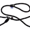 Dog & Co Mountain Rope Slip Lead Black/Grey 150cm