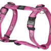 Rogz Armed Response Nylon Harness Pink Bone 25mm 1 Rogz Armed Response Nylon Harness Pink Bone 25mm -Pawfect Sales Store 37453
