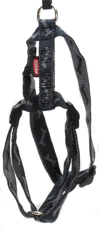 Nobby Soft Bone Harness Charcoal 3 Nobby Soft Bone Harness Charcoal
