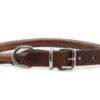 Ancol Heritage Leather Round Sewn Collar Chestnut -Pawfect Sales Store 4153