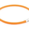 Ancol Light Up USB Rechargeable Flashing Dog Collar Orange 70cm -Pawfect Sales Store 48986