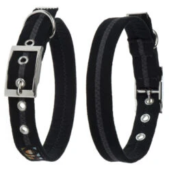 Oscar & Hooch Dog Collar Black