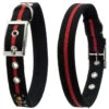 Oscar & Hooch Dog Collar Black And Red -Pawfect Sales Store 50236