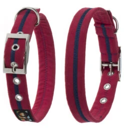 Oscar & Hooch Dog Collar Bold Red