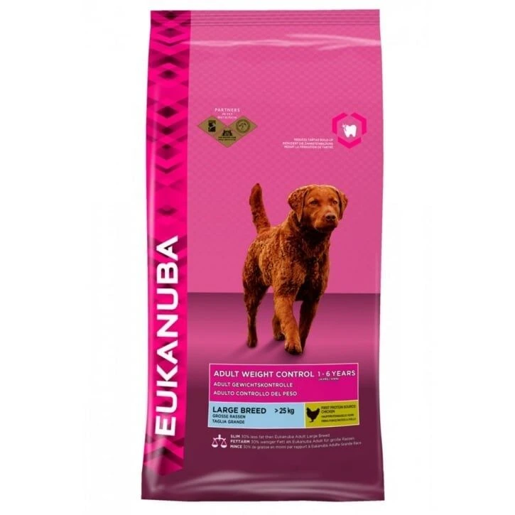Eukanuba Dog Adult Weight Control Large Breed Chicken 12kg 3 Eukanuba Dog Adult Weight Control Large Breed Chicken 12kg