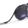 Ancol Viva Black Extendable Tape Lead -Pawfect Sales Store 57811