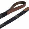 Rosewood Luxury Leather Lead Tweed Check 3/4" X40" -Pawfect Sales Store 58093