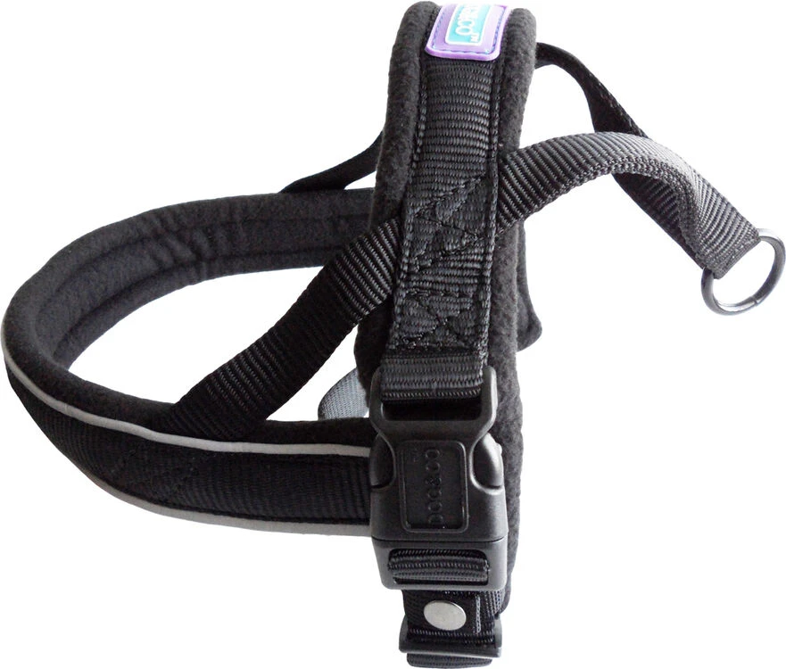 Dog & Co Nylon Norwegian Harness Reflective Padded Black XX Large 3 Dog & Co Nylon Norwegian Harness Reflective Padded Black XX Large