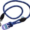 Dog & Co Mountain Rope Trigger Lead Blue Reflective 120cm -Pawfect Sales Store 59756