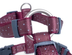 Petface Oxblood Ditsy Spot Dog Harness -Pawfect Sales Store 5b97e01a293d22.70503498