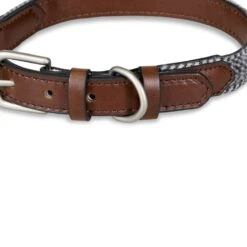 Petface Herringbone Leather Collar 10 Petface Herringbone Leather Collar -Pawfect Sales Store 5d480bb2892c37.86298544