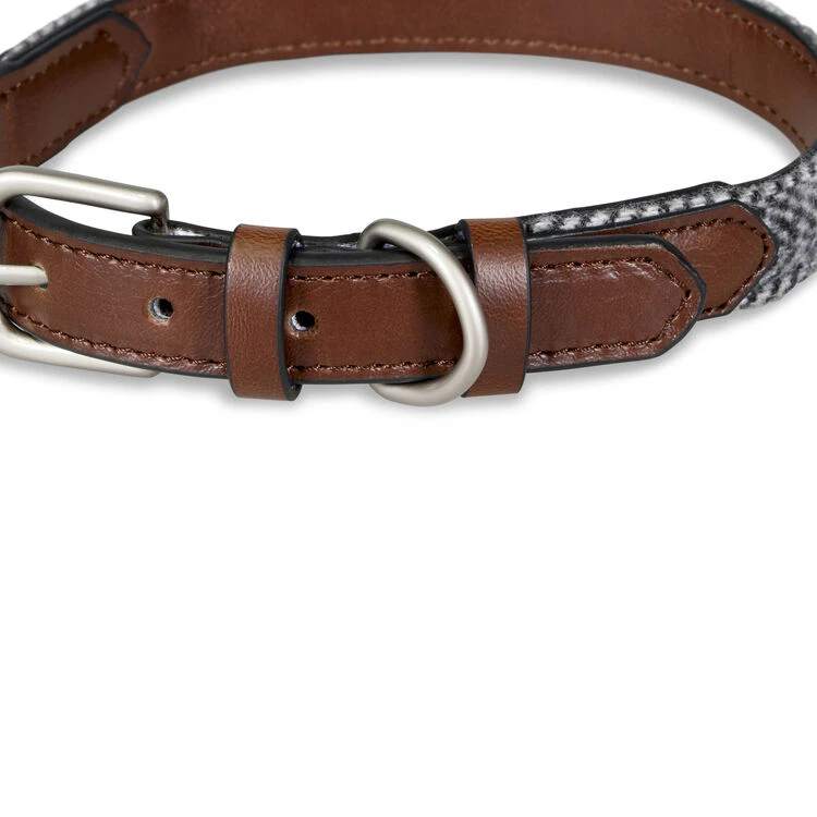 Petface Herringbone Leather Collar 7 Petface Herringbone Leather Collar - Image 5
