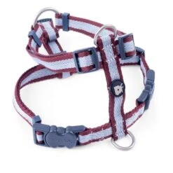 Petface Oxblood Stripe Dog Harness -Pawfect Sales Store 5f1aad00c1e741.26790692