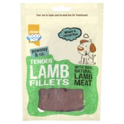 10 X Good Boy Pawsley & Co Tender Lamb Fillets 80g