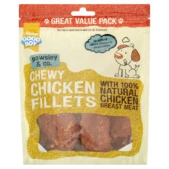 3 X Good Boy Pawsley & Co Chewy Chicken Fillets 320g