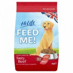 HiLife FEED ME! With Beef Dog Food -Pawfect Sales Store 616763 1