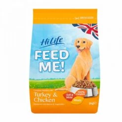 HiLife FEED ME! With Turkey & Chicken Dog Food -Pawfect Sales Store 616774 1