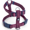 Petface Oxblood Ditsy Spot Dog Harness