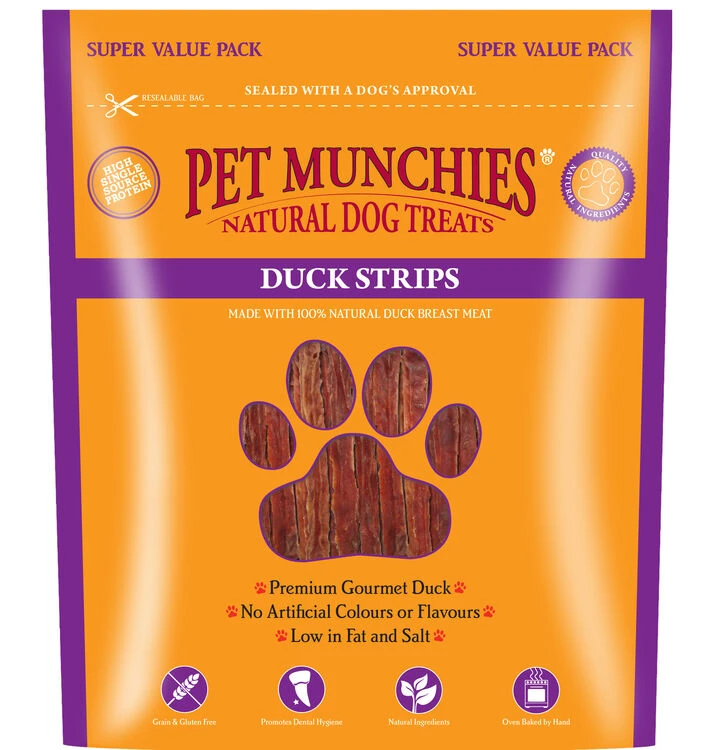 Pet Munchies Duck Strips 3 Pet Munchies Duck Strips