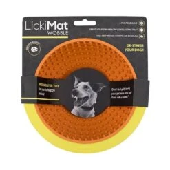 Lickimat Wobble Orange