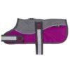 Animate Reflective Grey/Raspberry Padded Harness Coat W/o Collar -Pawfect Sales Store 633388