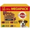 40 X Pedigree Dog Food Pouches Mixed Varieties In Gravy 100g -Pawfect Sales Store 753853