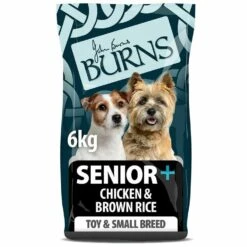 Burns Senior+ Toy & Small Breed - Chicken & Brown Rice Dog Food
