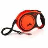 Flexi Xtreme Large Tape Lead 8m Orange -Pawfect Sales Store 811173