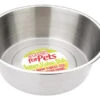 14" Caldex Classic Super Value Stainless Steel Dog Bowl Dish -Pawfect Sales Store 8129