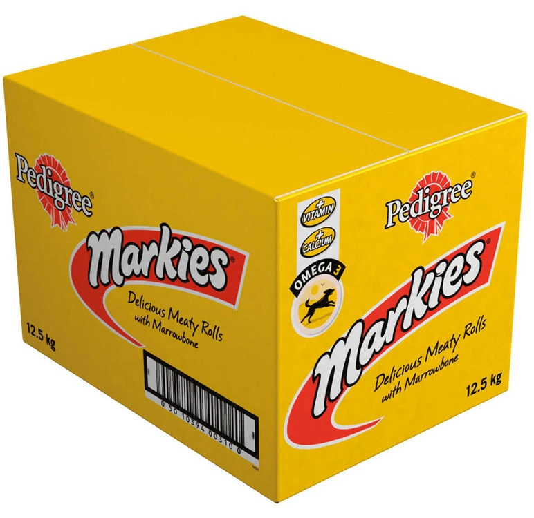 Pedigree Markies Meaty Rolls With Marrowbone Original 12.5kg 3 Pedigree Markies Meaty Rolls With Marrowbone Original 12.5kg