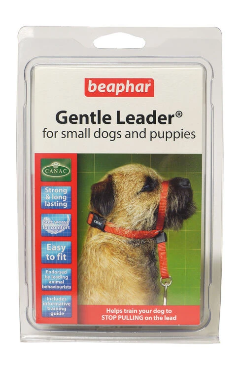 Canac Gentle Leader Small Dog Head Collar - Black 3 Canac Gentle Leader Small Dog Head Collar - Black