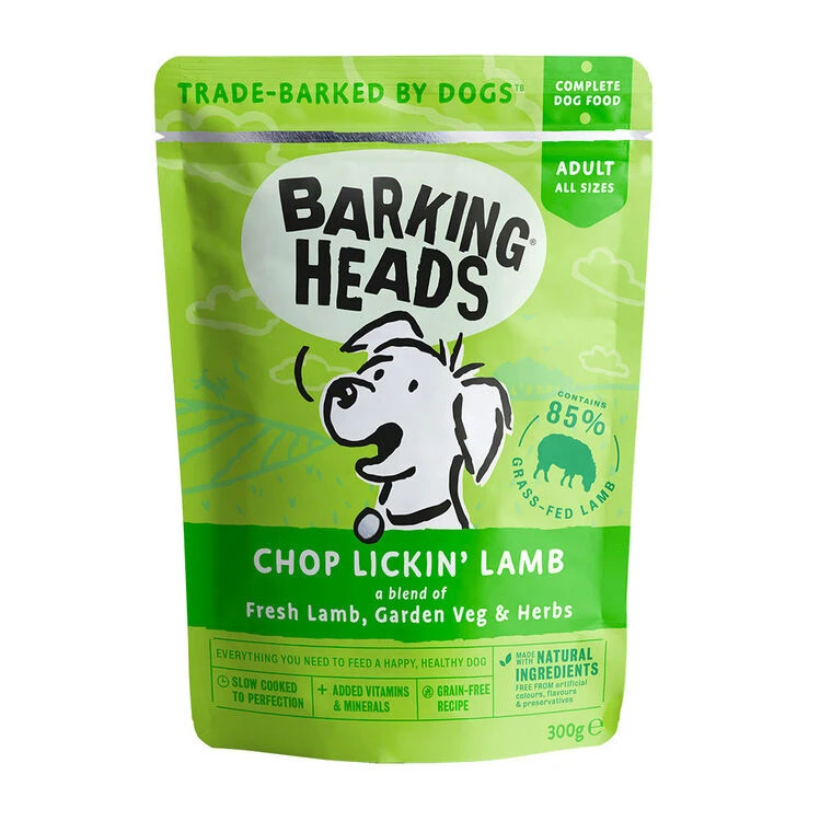 Barking Heads Chop Lickin' Lamb Wet Dog Food 3 Barking Heads Chop Lickin' Lamb Wet Dog Food