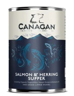 6 X 400g Canagan Salmon & Herring Supper Wet Dog Food