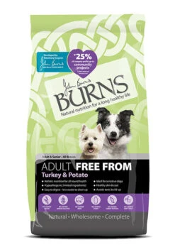 Burns Adult Free From Turkey And Potato Dog Food