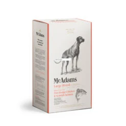 McAdams Free Range Chicken & Salmon Large Breed Dry Dog Food