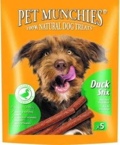 Pet Munchies Natural Dog Treat Duck Stix