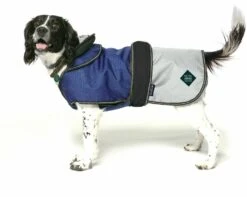 Battersea 2 In 1 Waterproof Dog Coat Blue