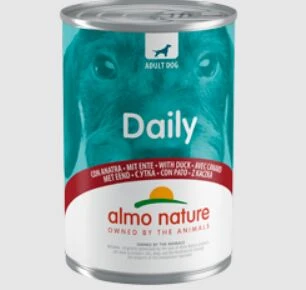 24 X Almo Nature Daily With Duck Wet Dog Food 400g 3 24 X Almo Nature Daily With Duck Wet Dog Food 400g