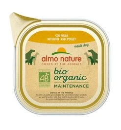 9 X Almo Nature Bio Organic Maintenance With Chicken 300g