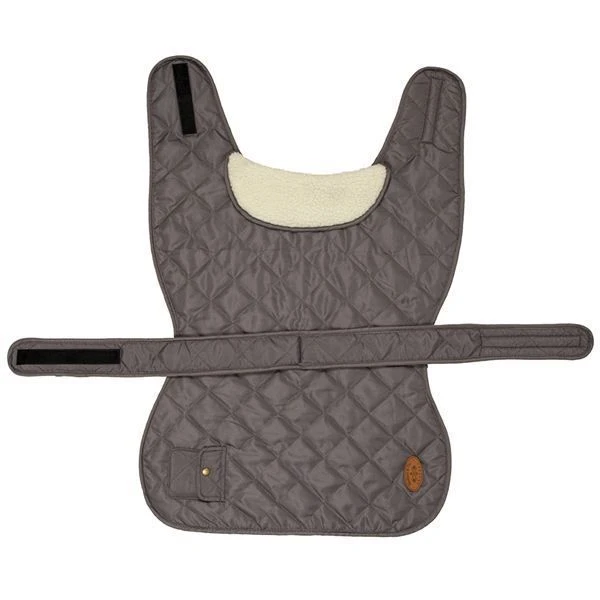 Banbury & Co All Weather Waterproof Comfort Padded Dog Coat In Grey 4 Banbury & Co All Weather Waterproof Comfort Padded Dog Coat In Grey - Image 2