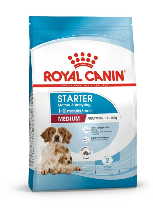 ROYAL CANIN® Medium Starter Mother & Babydog Adult And Puppy Dry Food 3 ROYAL CANIN® Medium Starter Mother & Babydog Adult And Puppy Dry Food