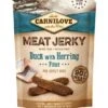 Carnilove Jerky Duck With Herring Fillet Treats -Pawfect Sales Store cl mj duck herring 3d